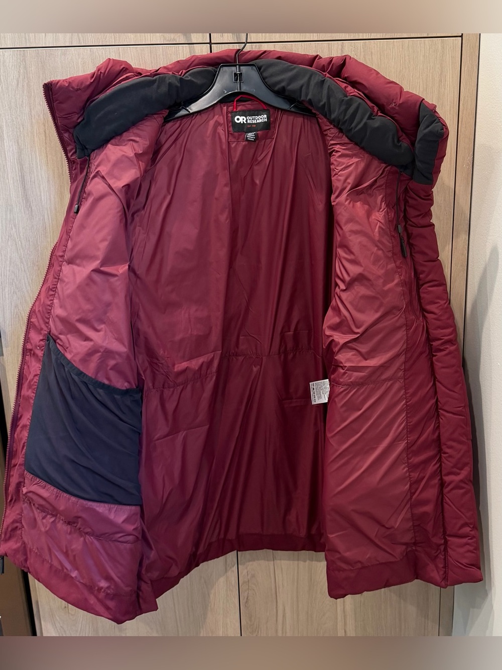 NWTs Outdoor Research Women's Coze Down Coat. Kalamata. Size XL - Picture 5 of 11